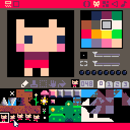 the pico-8 editor